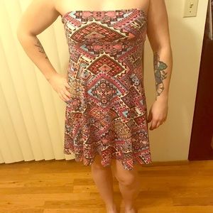 Lularoe skirt and tube dress